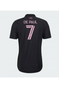 Inter Miami Rodrigo De Paul #7 Fotballdrakt Borte Klær 2026-27 Korte ermer
